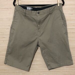Volcom Khaki 10” Shorts Size 32